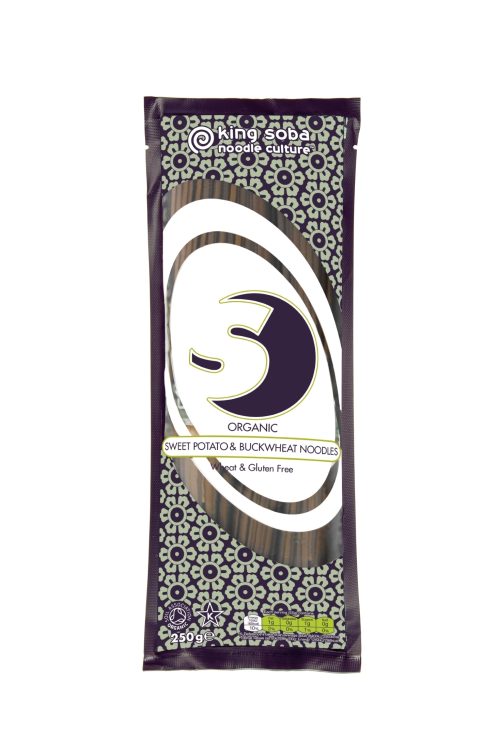 Mακαρόνια (νουντλς) από Γλυκοπατάτα και Φαγόπυρο