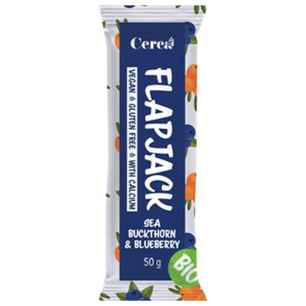 Μπάρα Βρώμης FlapJack με Ιπποφαές και Μύρτιλο