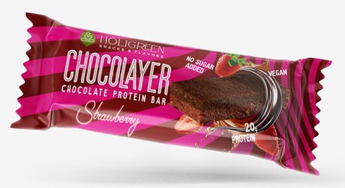 Περιγραφή Μπάρα Πρωτεΐνης με Σοκολάτα και Φράουλα