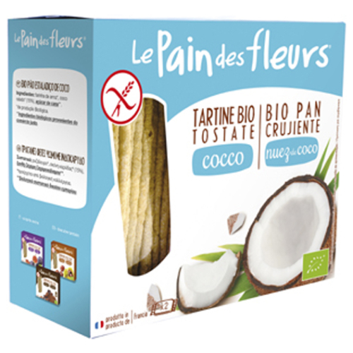 Τραγανά Κράκερ Ρυζιού με Καρύδα