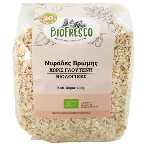 Νιφάδες βρώμης χωρίς γλουτένη