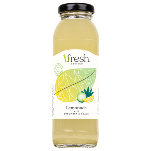 Λεμονάδα με αγγούρι & βιολογική αγαύη