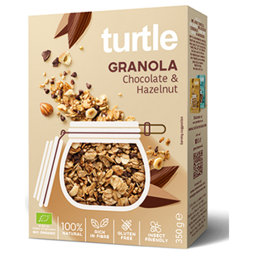 Ενδυναμωτική Γκρανόλα με Σοκολάτα και Φουντούκι