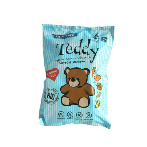 Γαριδάκι αρκουδάκι με καρότο & κολοκύθα