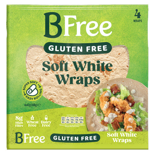 Μαλακές Λευκές Τορτίγιες χωρίς γλουτένη