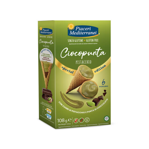 Μίνι Χωνάκια Γκοφρέτας με Κρέμα Φιστικιού