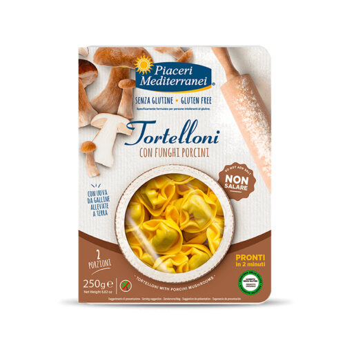 Τορτελόνι με Μανιτάρια Πορτσίνι